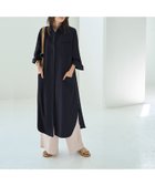 【スタイルデリ/STYLE DELI】の【LUXE】さらさら落ち感ワイドスリーブワンピース ネイビー|ID: prp329100004600594 ipo3291000000032708901