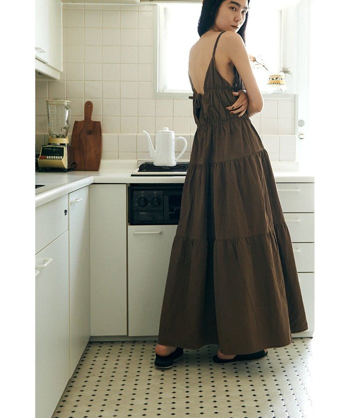 【マージュール/marjour】のCAMISOLE TIERED ONEPIECE インテリア・キッズ・メンズ・レディースファッション・服の通販 founy(ファニー) https://founy.com/ ファッション Fashion レディースファッション Fashion for Women インナー Innerwear カーディガン Cardigan, Knitwear キャミソール Camisole, Spaghetti Strap Top ギャザー Gathered, Ruffled シアー Sheer, See-Through ジャケット Jacket, Outerwear ストレッチ Stretch, Stretchy Fabric タンク Tank Top, Sleeveless Top ティアード Tiered, Tiered Style ティアードワンピース Tiered Dress, Flared Dress 長袖 Long Sleeve, Full Sleeve プレーン Plain, Simple 半袖 Short Sleeve, Half Sleeve リラックス Relax, Relaxed Fit |ID: prp329100004600608 ipo3291000000032709049