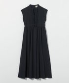 【ユナイテッドアローズ/UNITED ARROWS】のタックプリーツフリル スリットノースリーブワンピース - UVカット 接触冷感 吸水速乾 ウォッシャブル - BLACK|ID: prp329100004600614 ipo3291000000032709080