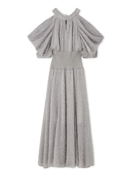 【スナイデル/SNIDEL】のフリンジウエストリブワンピース 人気、トレンドファッション・服の通販 founy(ファニー) 　ファッション　Fashion　レディースファッション　Fashion for Women　ワンピース　Dresses　スリット　Slit, Slit Detail　ドレープ　Drape, Draping Fabric　フィット　Fit, Slim Fit　フェザー　Feather, Feather Detail　フラワー　Flower, Floral　フリンジ　Fringe, Tassel　プリント　Print, Printed Pattern　ヘムライン　Hemline, Bottom Cut　リブニット　Rib Knit, Ribbed Knit　リボン　Ribbon, Bow　エレガント 上品　Elegant　 other-1|ID: prp329100004600615 ipo3291000000032709084