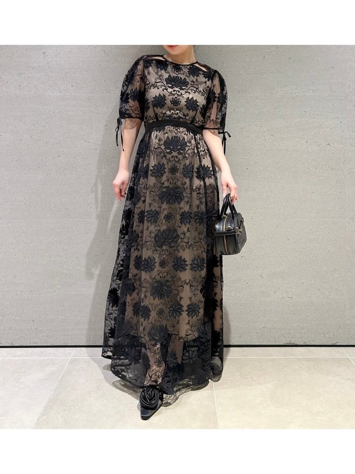 【リリーブラウン/Lily Brown】のカットワークサテンドレスエンブロイダリードレス インテリア・キッズ・メンズ・レディースファッション・服の通販 founy(ファニー) https://founy.com/ ファッション Fashion レディースファッション Fashion for Women ワンピース Dresses フォーマル・パーティードレス・結婚式用ドレス Elegant & Casual Dresses おすすめ Recommended / Our Picks オケージョン Occasion Wear サテン Satin, Glossy Fabric ターコイズ Turquoise, Blue-Green チュール Tulip, Tulip Motif リュクス Luxury, Elegant, High-End, Chic ワーク Workwear, Utility Style 羽織 Haori, Light Jacket |ID: prp329100004600620 ipo3291000000032709194