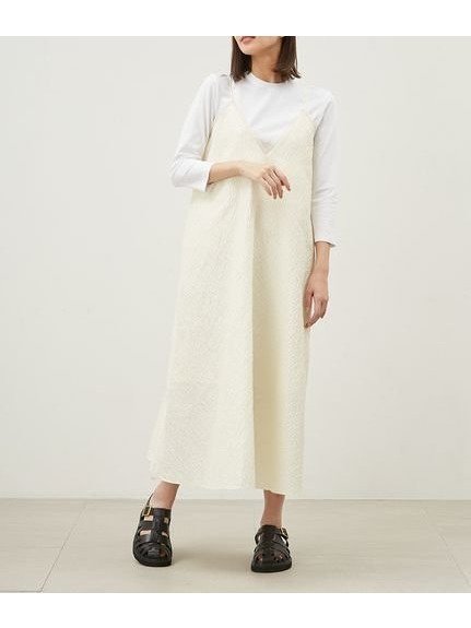 【ミラオーウェン/Mila Owen】の【セットアイテム】TシャツSETフレアキャミワンピース インテリア・キッズ・メンズ・レディースファッション・服の通販 founy(ファニー) 　ファッション　Fashion　レディースファッション　Fashion for Women　ワンピース　Dresses　キャミソールワンピース　Camisole Dresses　インナー　Innerwear　エレガント 上品　Elegant　オーガンジー　Organza Fabric　キャミ　Camisole, Cami Top　キャミワンピース　Cami Dress, Slip Dress　キュプラ　Cupro, Eco Fabric　シンプル　Simple, Minimal　IVR[003]|ID: prp329100004600622 ipo3291000000032709219