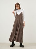 【ミラオーウェン/Mila Owen】の【セットアイテム】TシャツSETフレアキャミワンピース 人気、トレンドファッション・服の通販 founy(ファニー) ファッション Fashion レディースファッション Fashion for Women ワンピース Dresses キャミソールワンピース Camisole Dresses インナー Innerwear エレガント 上品 Elegant オーガンジー Organza Fabric キャミ Camisole, Cami Top キャミワンピース Cami Dress, Slip Dress キュプラ Cupro, Eco Fabric シンプル Simple, Minimal thumbnail DBRW[059]|ID: prp329100004600622 ipo3291000000032709223