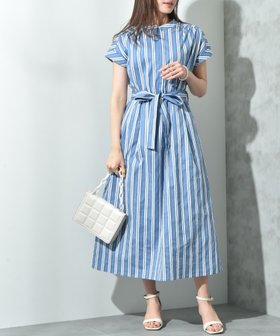 【インタープラネット/INTERPLANET】のストライプ半袖シャツワンピース 人気、トレンドファッション・服の通販 founy(ファニー) ファッション Fashion レディースファッション Fashion for Women ワンピース Dresses シャツワンピース / 1枚で着映えコーデ Shirt Dresses ストライプ Stripe, Striped Pattern スリーブ Sleeve, Long Sleeve / Short Sleeve パール Pearl, Pearl Accent フレンチ French, French Style ベーシック Basic, Essential リゾート Resort, Vacation Style リボン Ribbon, Bow エレガント 上品 Elegant 人気 Popular, Best Seller 今季 This Season, Current Season 半袖 Short Sleeve, Half Sleeve 定番 Standard, Basic Item |ID:prp329100004600630
