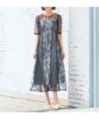 【ドレス/DRESS+】のドレス 結婚式 ワンピース タイト Iライン レース グレー|ID: prp329100004600634 ipo3291000000032709325
