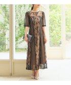 【ドレス/DRESS+】のドレス 結婚式 ワンピース タイト Iライン レース ベージュ|ID: prp329100004600634 ipo3291000000032709328