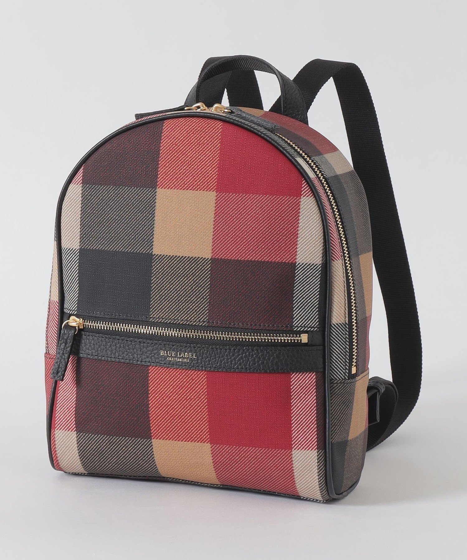 【ブルーレーベル クレストブリッジ/BLUE LABEL CRESTBRIDGE】のクレストブリッジチェックPVCバックパック インテリア・キッズ・メンズ・レディースファッション・服の通販 founy(ファニー) 　ファッション　Fashion　レディースファッション　Fashion for Women　バッグ　Bags　ベーシック　Basic, Essential　ポケット　Pocket, Pocket Detail　定番　Standard, Basic Item　レッド|ID: prp329100004600637 ipo3291000000032709381