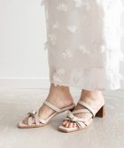 【ランダ/RANDA】のアシンメトリーリボンミュールサンダル 人気、トレンドファッション・服の通販 founy(ファニー) ファッション Fashion レディースファッション Fashion for Women プレート Plate, Dish エレガント 上品 Elegant thumbnail IVORY|ID: prp329100004600672 ipo3291000000032709750