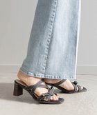 【ランダ/RANDA】のアシンメトリーリボンミュールサンダル 人気、トレンドファッション・服の通販 founy(ファニー) ファッション Fashion レディースファッション Fashion for Women プレート Plate, Dish エレガント 上品 Elegant thumbnail INDIGO|ID: prp329100004600672 ipo3291000000032709753