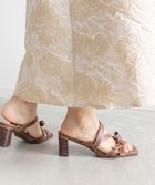 【ランダ/RANDA】のアシンメトリーリボンミュールサンダル 人気、トレンドファッション・服の通販 founy(ファニー) ファッション Fashion レディースファッション Fashion for Women プレート Plate, Dish エレガント 上品 Elegant thumbnail BROWN|ID: prp329100004600672 ipo3291000000032709754