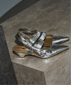 【ル タロン/Le Talon】のGRISE5cmレザーポインテッドチューブスリングバック 人気、トレンドファッション・服の通販 founy(ファニー) ファッション Fashion レディースファッション Fashion for Women バッグ Bags アシンメトリー Asymmetrical Style カッティング Cutting Detail シューズ Shoes, Footwear thumbnail シルバー|ID: prp329100004600673 ipo3291000000032709764
