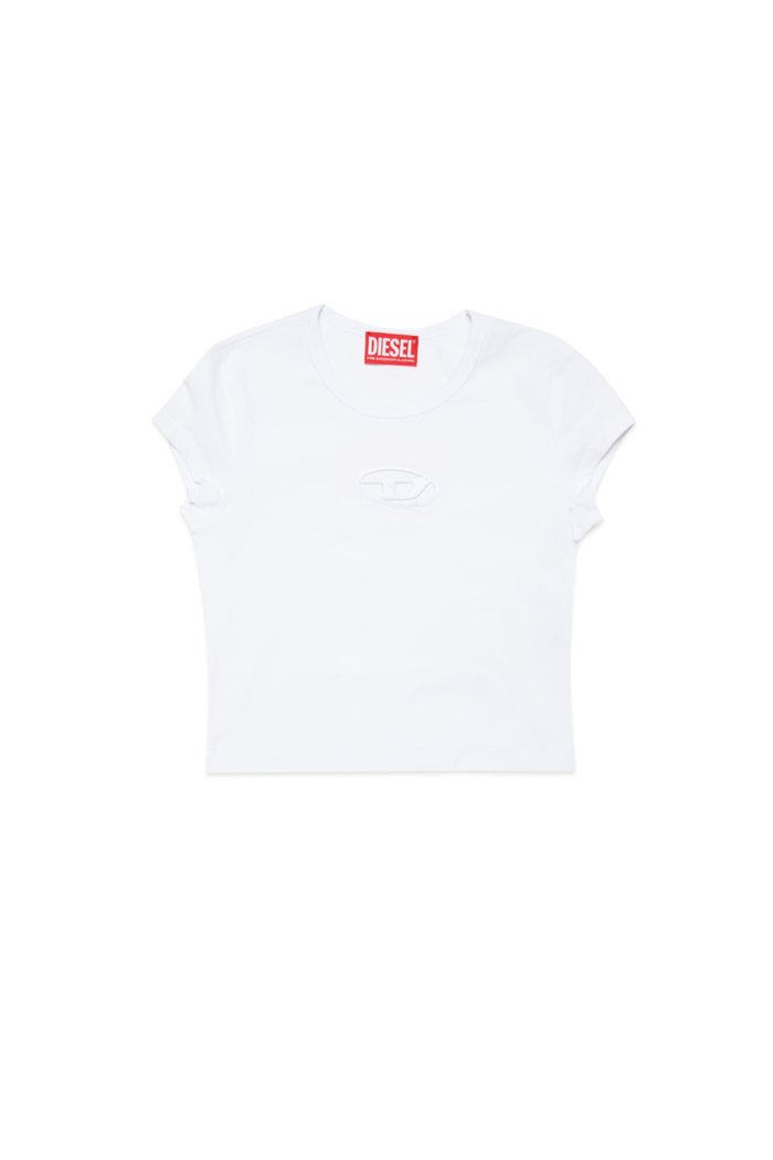【ディーゼル/DIESEL / KIDS】のキッズ Tシャツ TANGIE インテリア・キッズ・メンズ・レディースファッション・服の通販 founy(ファニー) https://founy.com/ ファッション Fashion キッズファッション Fashion for Kids オーバル Oval Design ストレッチ Stretch, Stretchy Fabric スリーブ Sleeve, Long Sleeve / Short Sleeve トレンド Trend, Trending Now フィット Fit, Slim Fit |ID: prp329100004600710 ipo3291000000032710055