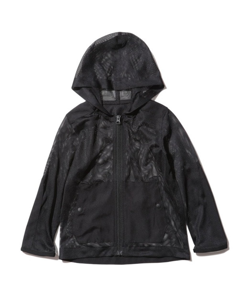 【スノーピーク/Snow Peak / KIDS】のKids Insect Shield Mesh Parka インテリア・キッズ・メンズ・レディースファッション・服の通販 founy(ファニー) 　ファッション　Fashion　キッズファッション　Fashion for Kids　アウトドア　Outdoor Clothing　春　Spring　定番　Standard, Basic Item　プリント　Print, Printed Pattern　ポケット　Pocket, Pocket Detail　メッシュ　Mesh, Net Fabric　無地　Plain, Solid Color　S/S・春夏　SS, Spring/Summer, Warm Season　夏　Summer　Black|ID: prp329100004600713 ipo3291000000032710086