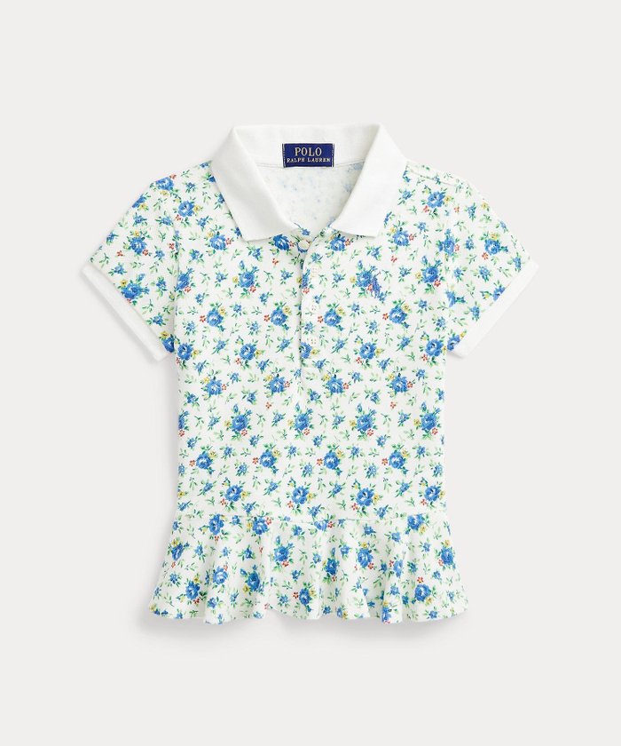 【ラルフローレン/RALPH LAUREN / KIDS】の(ガールズ 2才~6才)フローラル ストレッチ メッシュ ペプラム ポロシャツ インテリア・キッズ・メンズ・レディースファッション・服の通販 founy(ファニー) https://founy.com/ ファッション Fashion キッズファッション Fashion for Kids ストレッチ Stretch, Stretchy Fabric ペプラム Peplum, Flared Hem ポロシャツ Polo Shirt, Collared Tee メッシュ Mesh, Net Fabric 半袖 Short Sleeve, Half Sleeve |ID: prp329100004600722 ipo3291000000032710171