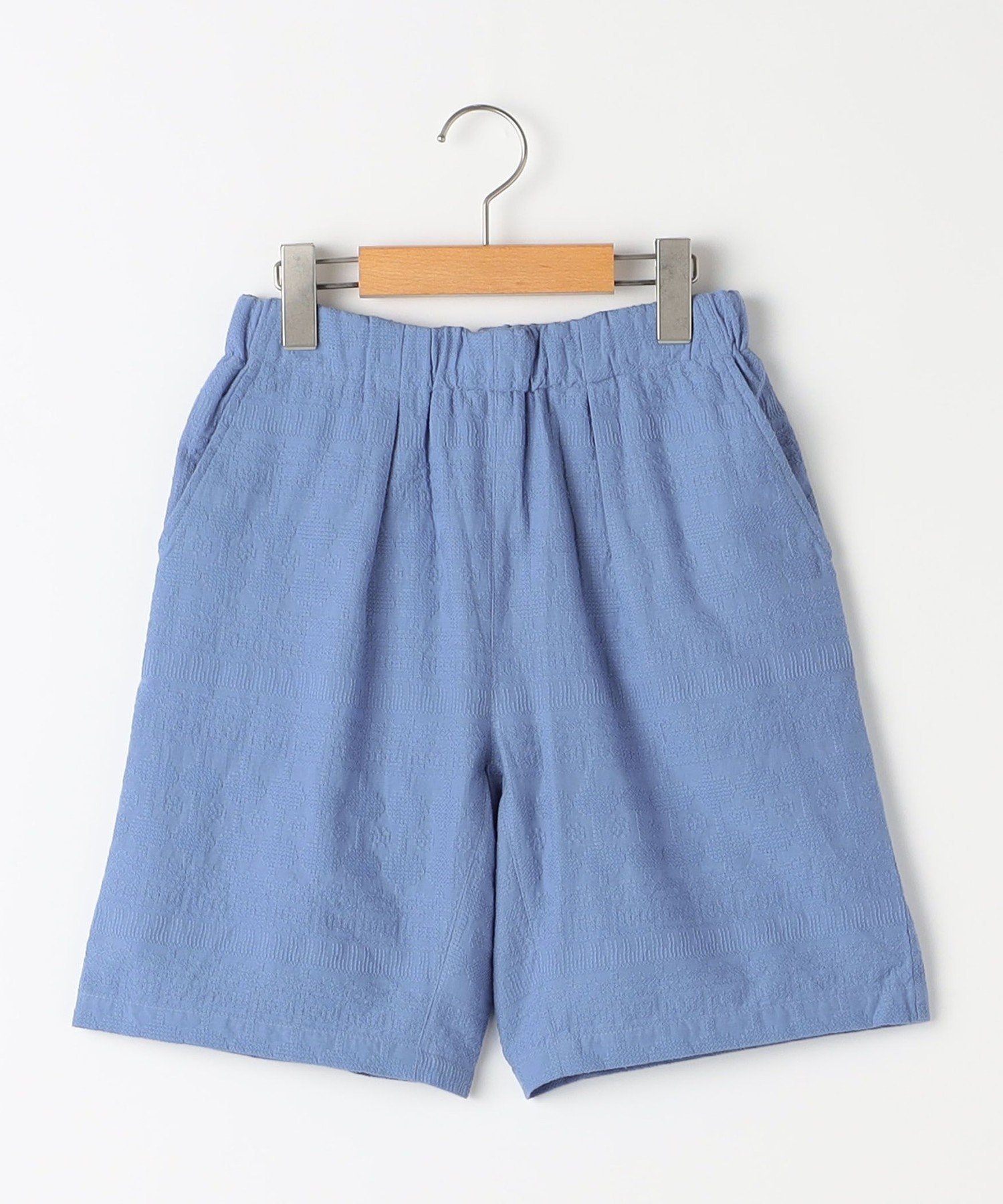 【シップス/SHIPS / KIDS】のSHIPS KIDS 140~150cm /エンブロイダリー ショートパンツ 人気、トレンドファッション・服の通販 founy(ファニー) 　ファッション　Fashion　キッズファッション　Fashion for Kids　ボトムス　Bottoms　インド　Indian Textile　エンブロイダリー　Embroidery Design　ショート　Short, Short Length　スピンドル　Spindle, Drawcord　セットアップ　Set-Up, Coordinated Outfit　ボーダー　Border, Stripe　ポケット　Pocket, Pocket Detail　リラックス　Relax, Relaxed Fit　おすすめ　Recommended / Our Picks　お家時間・ステイホーム　Stay Home / At Home　夏　Summer　ギフト プレゼント　Gift / Present　 other-1|ID: prp329100004600759 ipo3291000000032710342