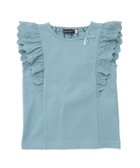 【その他のブランド/Other】の肩フリルレース天竺ノースリーブTシャツ(90~150cm) グリーン|ID: prp329100004600761 ipo3291000000032710350