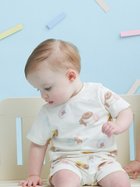 【ジェラート ピケ/gelato pique / KIDS】の【BABY】ドーナツベア柄Tシャツ CRM[004]|ID: prp329100004600790 ipo3291000000032710463