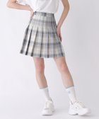【レピピアルマリオ/repipi armario / KIDS】のハイウエストプリーツスカート イエローチェック62|ID: prp329100004600800 ipo3291000000032710501