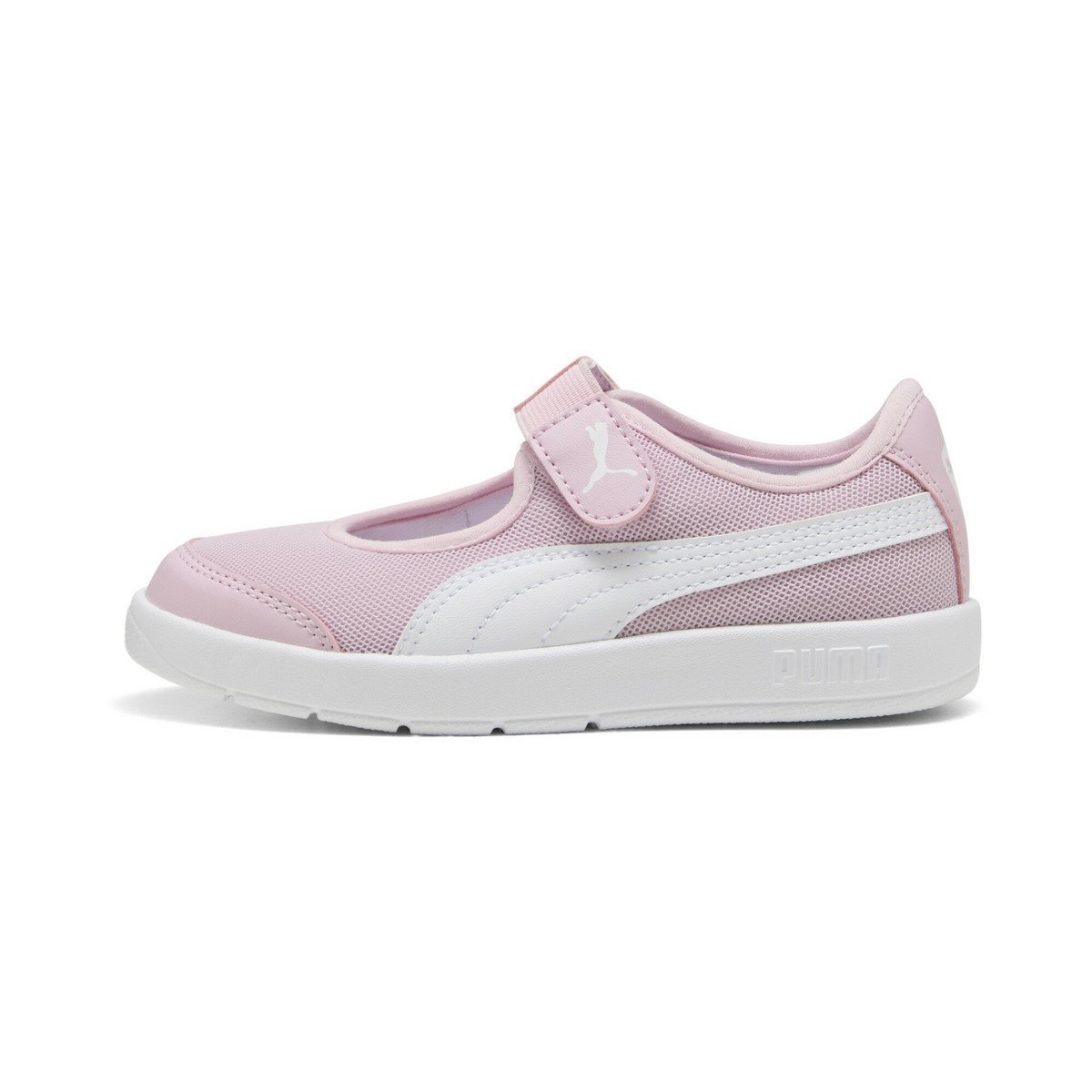 【プーマ/PUMA / KIDS】のガールズ コートフレックス V3 LINA スニーカー 17-21cm 人気、トレンドファッション・服の通販 founy(ファニー) 　ファッション　Fashion　キッズファッション　Fashion for Kids　おすすめ　Recommended / Our Picks　シューズ　Shoes, Footwear　スニーカー　Sneakers, Trainers　メッシュ　Mesh, Net Fabric　 other-1|ID: prp329100004600807 ipo3291000000032710531