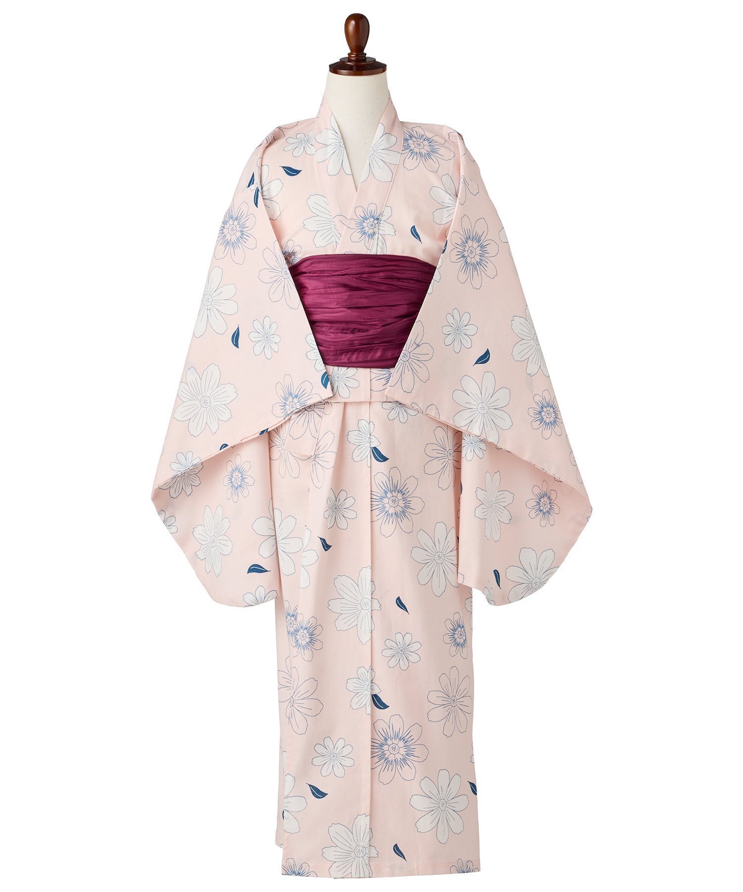 【その他のブランド/Other】の浴衣 キッズ 2点セット 女の子 和柄 兵児帯 インテリア・キッズ・メンズ・レディースファッション・服の通販 founy(ファニー) 　ファッション　Fashion　キッズファッション　Fashion for Kids　モダン　Modern, Contemporary　エレガント 上品　Elegant　夏　Summer　マリーゴールド/ピンク|ID: prp329100004600815 ipo3291000000032710561