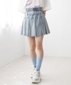 【レピピアルマリオ/repipi armario / KIDS】のライトデニムプリーツスカート 人気、トレンドファッション・服の通販 founy(ファニー) ファッション Fashion キッズファッション Fashion for Kids デニム Denim, Jeans Material プリーツ Pleats, Pleated 夏 Summer 定番 Standard, Basic Item 春 Spring S/S・春夏 SS, Spring/Summer, Warm Season thumbnail ブルー81|ID: prp329100004600822 ipo3291000000032710604