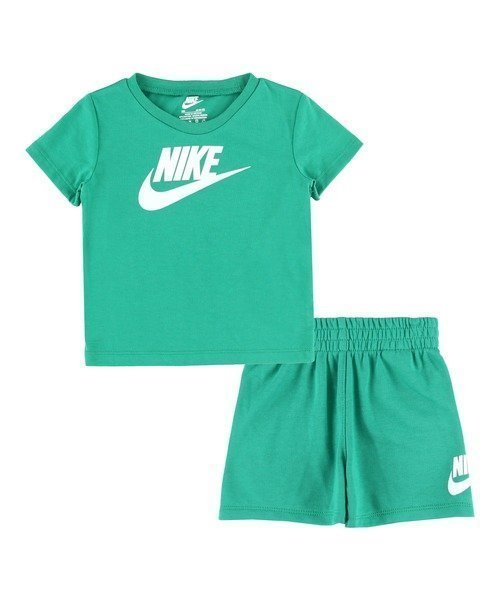 【その他のブランド/Other】のベビー(80-90cm) セット商品 NIKE(ナイキ) NKN CLUB TEE SHORT SET インテリア・キッズ・メンズ・レディースファッション・服の通販 founy(ファニー) 　ファッション　Fashion　キッズファッション　Fashion for Kids　ショート　Short, Short Length　スポーツ　Sports, Activewear　フィット　Fit, Slim Fit　フロント　Front, Front Design　ベビー　Baby, Babywear　ベーシック　Basic, Essential　GREEN|ID: prp329100004600829 ipo3291000000032710648