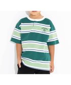 【その他のブランド/Other】のヘンリーネックカノコマルチボーダーTシャツ(110~160cm) グリーン系|ID: prp329100004600832 ipo3291000000032710692