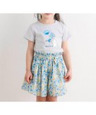 【その他のブランド/Other】の【日本製】ウサギとお花プリント半袖Tシャツ(80~130cm) ブルー|ID: prp329100004600835 ipo3291000000032710703