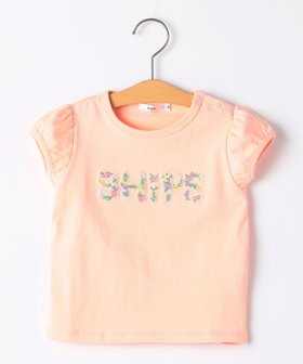 【シップス/SHIPS / KIDS】のSHIPS KIDS 80~90cm / ガーリー 刺繍 ロゴ TEE 人気、トレンドファッション・服の通販 founy(ファニー) ファッション Fashion キッズファッション Fashion for Kids おすすめ Recommended / Our Picks ガーリー Girly, Feminine Style スリーブ Sleeve, Long Sleeve / Short Sleeve ベビー Baby, Babywear ボトム Bottoms, Lower Wear |ID:prp329100004600844
