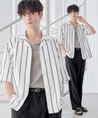 【ザ カジュアル/THE CASUAL / MEN】の【セットアップ 3点セット】防シワ接触冷感リラックスワイドシャツ+天竺タンクトップ+2タックワイドパンツ 人気、トレンドファッション・服の通販 founy(ファニー) ファッション Fashion メンズファッション Fashion for Men ボトムス Bottoms カットソー Cut and Sewn Top カーゴパンツ Cargo Pants, Utility Pants 今季 This Season, Current Season 吸水 Absorbent, Quick-Dry ショルダー Shoulder, Shoulder Strap ストライプ Stripe, Striped Pattern セットアップ Set-Up, Coordinated Outfit タンク Tank Top, Sleeveless Top トレンド Trend, Trending Now ドロップ Drop Shoulder, Dropped Style 半袖 Short Sleeve, Half Sleeve リラックス Relax, Relaxed Fit ロング Long, Long-Length ワイド Wide, Wide Fit おすすめ Recommended / Our Picks 夏 Summer エレガント 上品 Elegant thumbnail ストライプ系|ID: prp329100004600846 ipo3291000000033524498