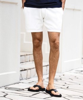 【シフォン/SHIFFON / MEN】の1PIU1UGUALE3 RELAX ロゴアイコンニットショーツ 人気、トレンドファッション・服の通販 founy(ファニー) ファッション Fashion メンズファッション Fashion for Men 春 Spring グラフィック Graphic, Graphic Design 吸水 Absorbent, Quick-Dry ショーツ Shorts, Short Pants シンプル Simple, Minimal ベーシック Basic, Essential メッシュ Mesh, Net Fabric リラックス Relax, Relaxed Fit S/S・春夏 SS, Spring/Summer, Warm Season 夏 Summer |ID:prp329100004600848