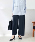 【アー ヴェー ヴェー/a.v.v】の【洗える/ストレッチ/UVカット】麻調ストレッチクロップドパンツ ネイビー|ID: prp329100004600940 ipo3291000000032711348