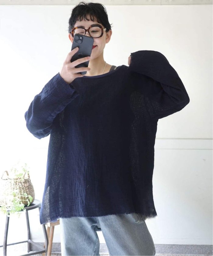 【その他のブランド/Other】の【Conny s CLOSET】BL インテリア・キッズ・メンズ・レディースファッション・服の通販 founy(ファニー) https://founy.com/ ファッション Fashion レディースファッション Fashion for Women 2025年 2025 2025春夏・S/S Spring/Summer 2025 SS25 シアー Sheer, See-Through メッシュ Mesh, Net Fabric リネン Linen, Linen Fabric |ID: prp329100004600946 ipo3291000000032711380