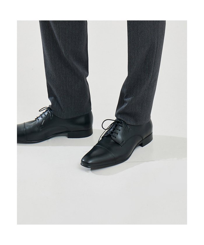 【アルフレッド バニスター/alfredoBANNISTER / MEN】の【一部店舗+WEB限定】レザーソール セミスクエア ストレートチップシューズ インテリア・キッズ・メンズ・レディースファッション・服の通販 founy(ファニー) https://founy.com/ ファッション Fashion メンズファッション Fashion for Men シューズ・靴 Shoes エレガント 上品 Elegant スクエア Square, Square Shape スニーカー Sneakers, Trainers アウトレット Outlet / Clearance |ID: prp329100004600955 ipo3291000000032711507