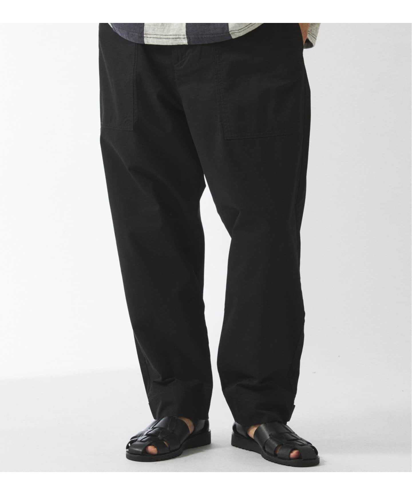 【ジャーナルスタンダード レリューム/JOURNAL STANDARD relume / MEN】のモデレート イージー ツイル ベイカー パンツ インテリア・キッズ・メンズ・レディースファッション・服の通販 founy(ファニー) 　ファッション　Fashion　メンズファッション　Fashion for Men　ボトムス　Bottoms　ショート　Short, Short Length　スピンドル　Spindle, Drawcord　ツイル　Twist, Twisted Detail　定番　Standard, Basic Item　ブラック|ID: prp329100004600957 ipo3291000000032711526