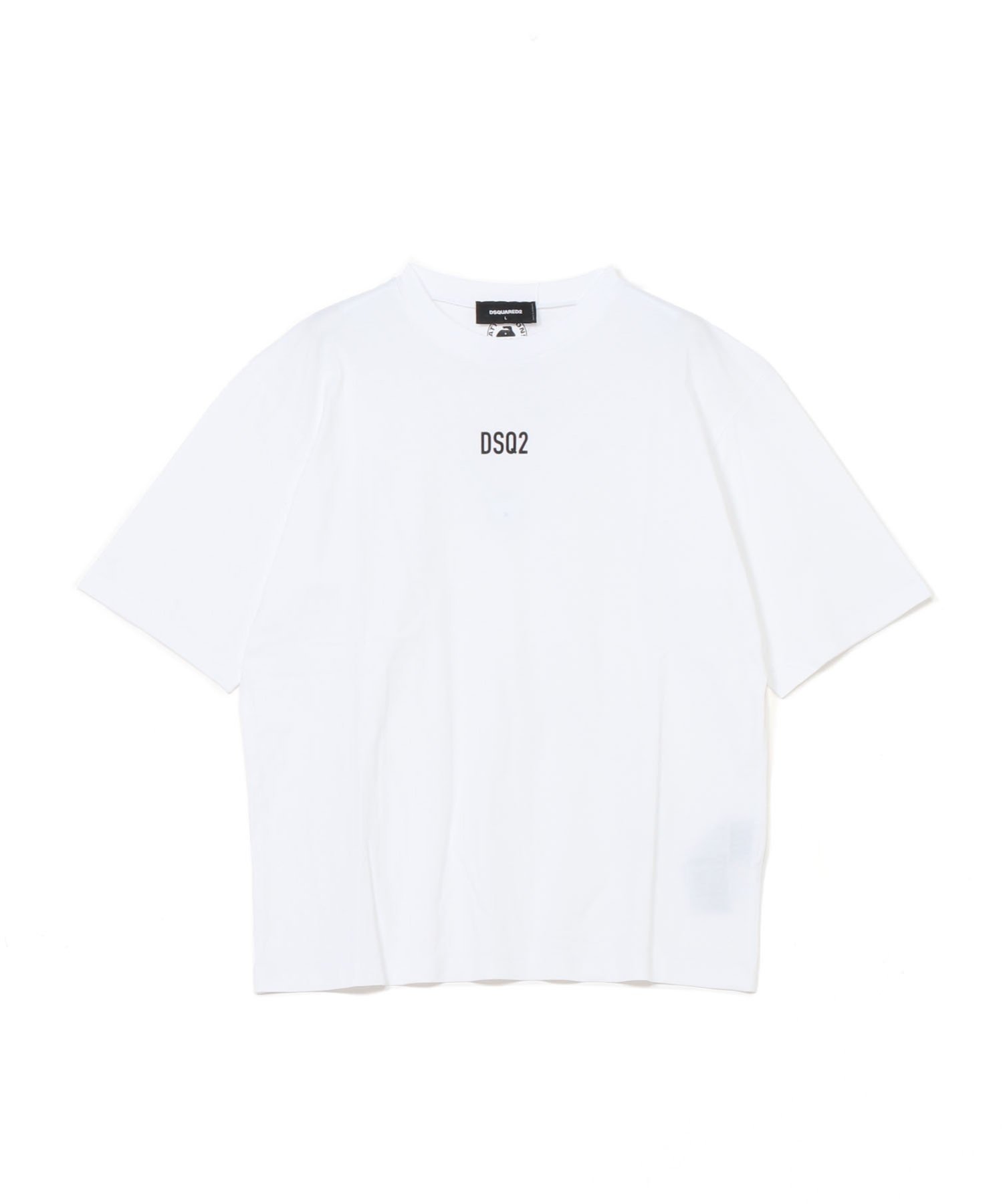 【ディースクエアード/DSQUARED2 / MEN】のDSQ2 LOOSE FIT T-SHIRT インテリア・キッズ・メンズ・レディースファッション・服の通販 founy(ファニー) 　ファッション　Fashion　メンズファッション　Fashion for Men　コンパクト　Compact, Small Size　ショルダー　Shoulder, Shoulder Strap　シンプル　Simple, Minimal　ドロップ　Drop Shoulder, Dropped Style　フロント　Front, Front Design　プリント　Print, Printed Pattern　ワイド　Wide, Wide Fit　WHITE|ID: prp329100004600961 ipo3291000000032711574