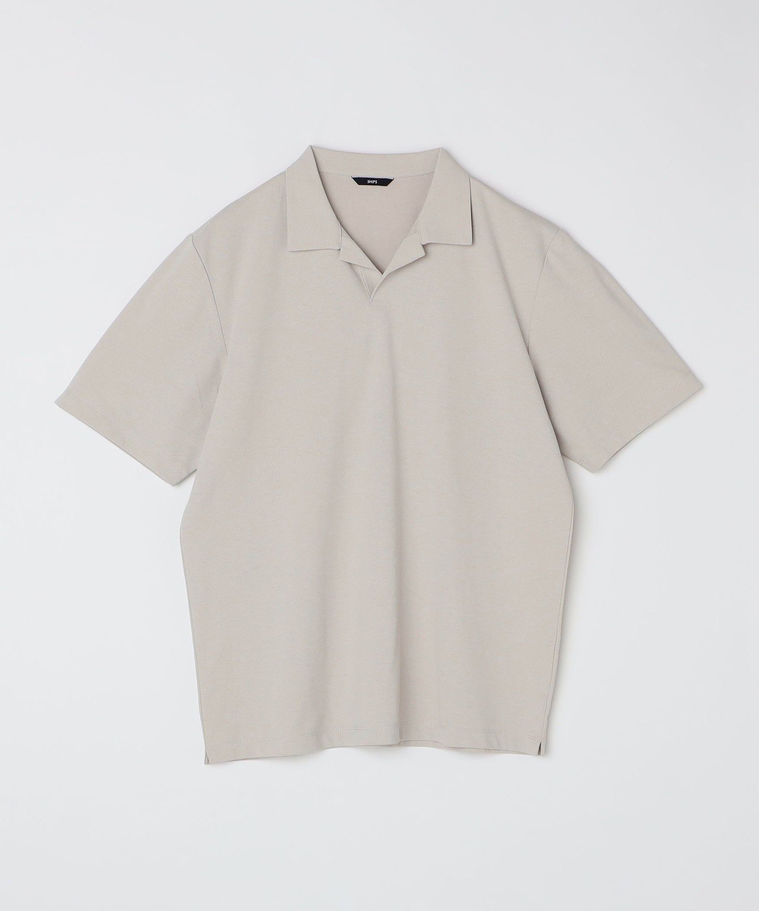 【シップス/SHIPS / MEN】のSHIPS 遮熱/接触冷感/吸水速乾/紫外線カット カノコ スキッパー ポロシャツ インテリア・キッズ・メンズ・レディースファッション・服の通販 founy(ファニー) 　ファッション　Fashion　メンズファッション　Fashion for Men　おすすめ　Recommended / Our Picks　インナー　Innerwear　スキッパー　Skipper, Open Collar　スラックス　Slacks, Dress Pants　デニム　Denim, Jeans Material　ビジネス 仕事 通勤　Business / Work / Commuting　ポロシャツ　Polo Shirt, Collared Tee　吸水　Absorbent, Quick-Dry　ライトグレー|ID: prp329100004600976 ipo3291000000032711689