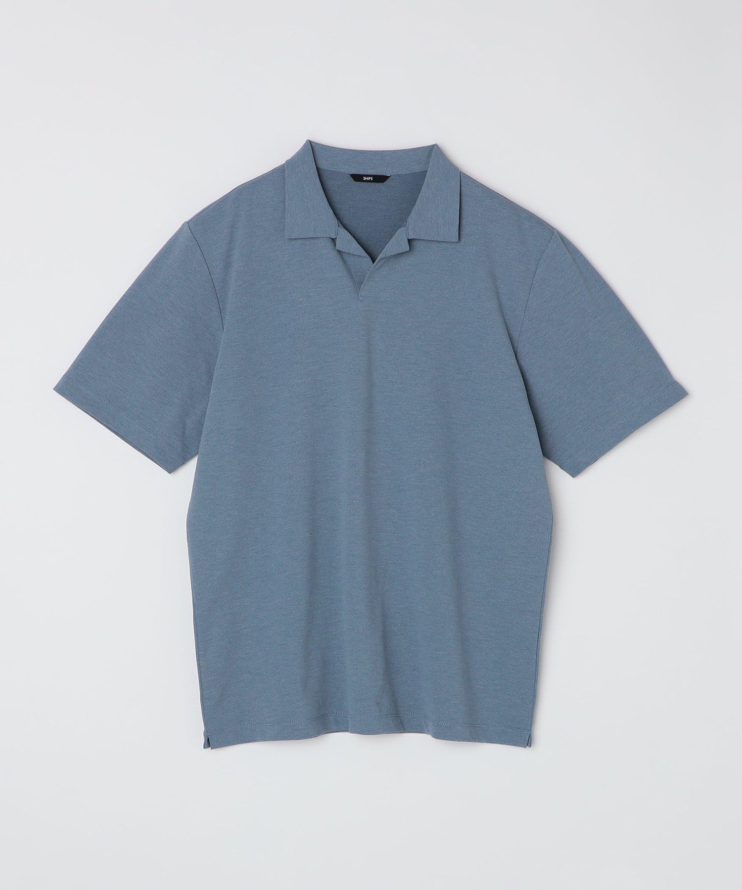 【シップス/SHIPS / MEN】のSHIPS 遮熱/接触冷感/吸水速乾/紫外線カット カノコ スキッパー ポロシャツ インテリア・キッズ・メンズ・レディースファッション・服の通販 founy(ファニー) 　ファッション　Fashion　メンズファッション　Fashion for Men　おすすめ　Recommended / Our Picks　インナー　Innerwear　スキッパー　Skipper, Open Collar　スラックス　Slacks, Dress Pants　デニム　Denim, Jeans Material　ビジネス 仕事 通勤　Business / Work / Commuting　ポロシャツ　Polo Shirt, Collared Tee　吸水　Absorbent, Quick-Dry　ブルー|ID: prp329100004600976 ipo3291000000032711691