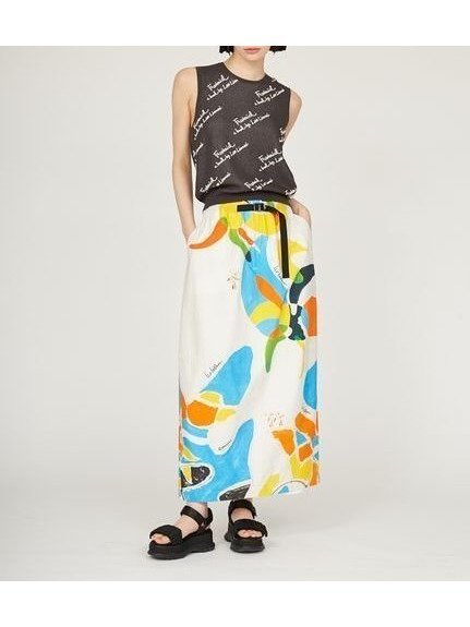 【エミ/emmi】の【emmi×Leo Lionni】 コクーンスカート インテリア・キッズ・メンズ・レディースファッション・服の通販 founy(ファニー) https://founy.com/ ファッション Fashion レディースファッション Fashion for Women スカート Skirts イラスト Illustration コレクション Collection, Seasonal Line サンダル Sandals, Summer Shoes センター Center, Center Line ポケット Pocket, Pocket Detail 夏 Summer |ID: prp329100004600981 ipo3291000000032711732