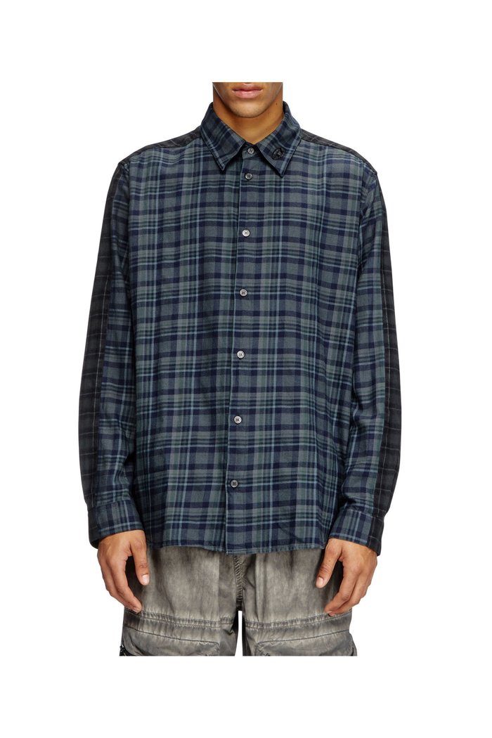 【ディーゼル/DIESEL / MEN】のメンズ 長袖シャツ S-SIMPLY-CHECK インテリア・キッズ・メンズ・レディースファッション・服の通販 founy(ファニー) https://founy.com/ ファッション Fashion メンズファッション Fashion for Men おすすめ Recommended / Our Picks オーバル Oval Design タンク Tank Top, Sleeveless Top チェック Check, Plaid, Tartan フィット Fit, Slim Fit フロント Front, Front Design ミックス Mix, Mixed Style メンズ Men's, Menswear レギュラー Regular, Standard Fit 長袖 Long Sleeve, Full Sleeve |ID: prp329100004600982 ipo3291000000032711737