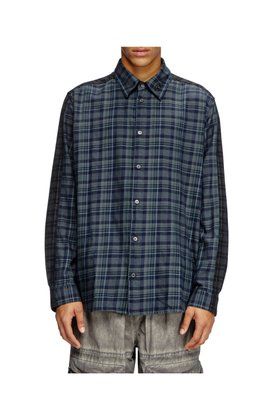 【ディーゼル/DIESEL / MEN】のメンズ 長袖シャツ S-SIMPLY-CHECK 人気、トレンドファッション・服の通販 founy(ファニー) ファッション Fashion メンズファッション Fashion for Men おすすめ Recommended / Our Picks オーバル Oval Design タンク Tank Top, Sleeveless Top チェック Check, Plaid, Tartan フィット Fit, Slim Fit フロント Front, Front Design ミックス Mix, Mixed Style メンズ Men's, Menswear レギュラー Regular, Standard Fit 長袖 Long Sleeve, Full Sleeve |ID:prp329100004600982