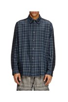 【ディーゼル/DIESEL / MEN】のメンズ 長袖シャツ S-SIMPLY-CHECK 人気、トレンドファッション・服の通販 founy(ファニー) ファッション Fashion メンズファッション Fashion for Men おすすめ Recommended / Our Picks オーバル Oval Design タンク Tank Top, Sleeveless Top チェック Check, Plaid, Tartan フィット Fit, Slim Fit フロント Front, Front Design ミックス Mix, Mixed Style メンズ Men's, Menswear レギュラー Regular, Standard Fit 長袖 Long Sleeve, Full Sleeve thumbnail ダークグレー|ID: prp329100004600982 ipo3291000000032711740