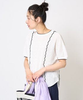 【ジョルジュ レッシュ/GEORGES RECH】のランダムシャーリングドルマンスリーブカットソー 人気、トレンドファッション・服の通販 founy(ファニー) ファッション Fashion レディースファッション Fashion for Women トップス・カットソー Cut & Sew Tops カットソー・ベーシックTシャツ Cut-and-Sewn Tops / Stretch Tees & Basics カットソー Cut and Sewn Top キャミソール Camisole, Spaghetti Strap Top スリーブ Sleeve, Long Sleeve / Short Sleeve タンク Tank Top, Sleeveless Top ランダム Random, Irregular ロング Long, Long-Length 洗える Machine Washable |ID:prp329100004600985
