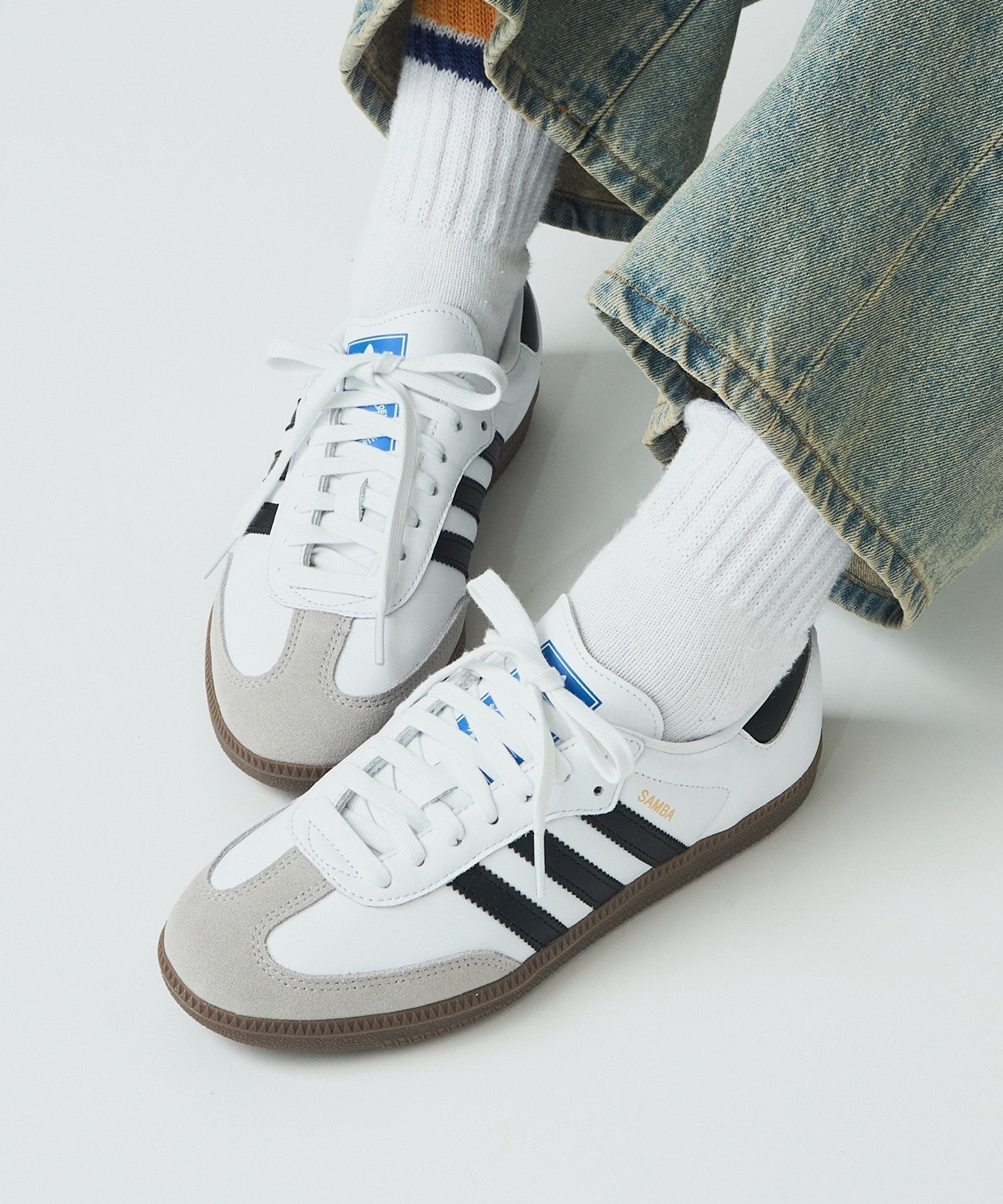 【カセットチャート/Cassette Chart】のadidas/SAMBA OG スニーカー サンバ アディダス インテリア・キッズ・メンズ・レディースファッション・服の通販 founy(ファニー) 　ファッション　Fashion　レディースファッション　Fashion for Women　クラシック　Classic, Timeless Style　クール　Cool, Chic　軽量　Lightweight, Ultra Light　サッカー　Seersucker, Summer Fabric　シューズ　Shoes, Footwear　スニーカー　Sneakers, Trainers　スポーツ　Sports, Activewear　モダン　Modern, Contemporary　再入荷　Restock / Back in Stock　WHT|ID: prp329100004600986 ipo3291000000033522757