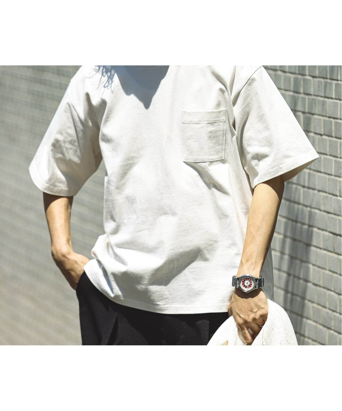 【ジャーナルスタンダード レリューム/JOURNAL STANDARD relume / MEN】の《追加 》USA コットン 汗ジミ防止 Tシャツ インテリア・キッズ・メンズ・レディースファッション・服の通販 founy(ファニー) 　ファッション　Fashion　メンズファッション　Fashion for Men　アウトドア　Outdoor Clothing　インナー　Innerwear　シンプル　Simple, Minimal　スポーツ　Sports, Activewear　バランス　Balance, Style Balance　フィット　Fit, Slim Fit　リラックス　Relax, Relaxed Fit　ビジネス 仕事 通勤　Business / Work / Commuting　グレーB|ID: prp329100004600996 ipo3291000000032711866