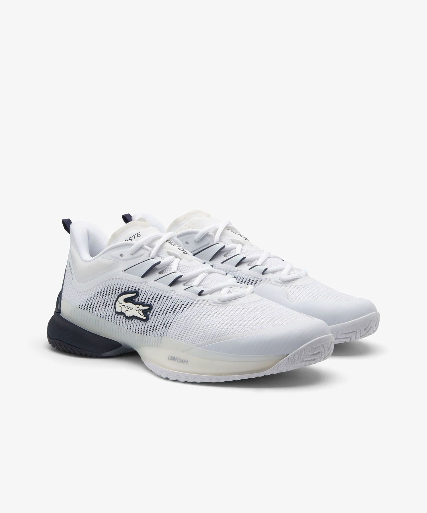 【ラコステ/LACOSTE / MEN】のメンズ AG-LT23 ULTRA 224 1 SMA インテリア・キッズ・メンズ・レディースファッション・服の通販 founy(ファニー) 　ファッション　Fashion　メンズファッション　Fashion for Men　シューズ　Shoes, Footwear　フィット　Fit, Slim Fit　メンズ　Men's, Menswear　軽量　Lightweight, Ultra Light　ホワイト×ネイビー|ID: prp329100004601002 ipo3291000000032711893