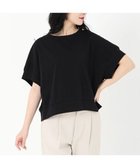 【ストロベリーフィールズ/STRAWBERRY FIELDS】のドルマンスリーブTシャツ 人気、トレンドファッション・服の通販 founy(ファニー) ファッション Fashion レディースファッション Fashion for Women トップス・カットソー Cut & Sew Tops シャツ・ブラウス・オフィスカジュアル Elegant Blouses & Button-Ups ロングTシャツ・Tシャツ Longline T-Shirts & Tees thumbnail ブラック2|ID: prp329100004601014 ipo3291000000032711982