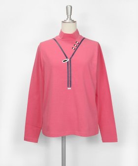【ピッコーネクラブ/Picone Club】のコットン混UV冷感ハイネックプルオーバー 人気、トレンドファッション・服の通販 founy(ファニー) ファッション Fashion レディースファッション Fashion for Women トップス・カットソー Cut & Sew Tops カジュアルプルオーバー・ニットトップス Pullovers & Knit Tops / Casual Pullovers ハイネック High Neck, Mock Neck ベスト Vest, Waistcoat ポケット Pocket, Pocket Detail |ID:prp329100004601023