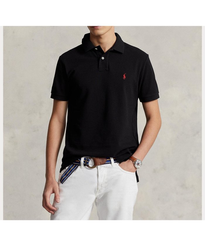 【ラルフローレン/RALPH LAUREN / MEN】のカスタム スリム フィット メッシュ ポロシャツ インテリア・キッズ・メンズ・レディースファッション・服の通販 founy(ファニー) https://founy.com/ ファッション Fashion メンズファッション Fashion for Men アメリカン American Style クラシック Classic, Timeless Style スリム Slim, Slim Fit フィット Fit, Slim Fit ポロシャツ Polo Shirt, Collared Tee メッシュ Mesh, Net Fabric 半袖 Short Sleeve, Half Sleeve 定番 Standard, Basic Item |ID: prp329100004601027 ipo3291000000032712048