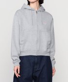 【ビショップ/Bshop】のコットン ジップパーカー WOMEN 人気、トレンドファッション・服の通販 founy(ファニー) ファッション Fashion レディースファッション Fashion for Women トップス・カットソー Cut & Sew Tops レディースパーカー・カジュアルフーディー Casual Hoodies & Sweatshirts ショルダー Shoulder, Shoulder Strap シンプル Simple, Minimal ドロップ Drop Shoulder, Dropped Style ポケット Pocket, Pocket Detail thumbnail GREY|ID: prp329100004601030 ipo3291000000032712060